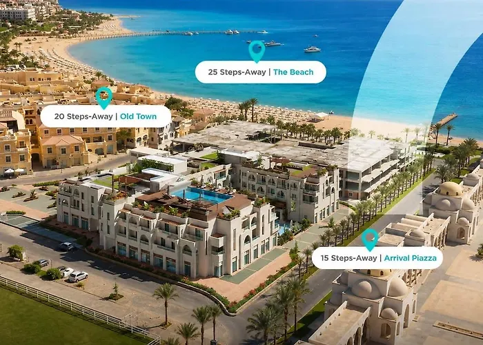شقة Edelma Sahl Hasheesh - Modern 1br With Rooftop Pool King Bed & Fast Wifi